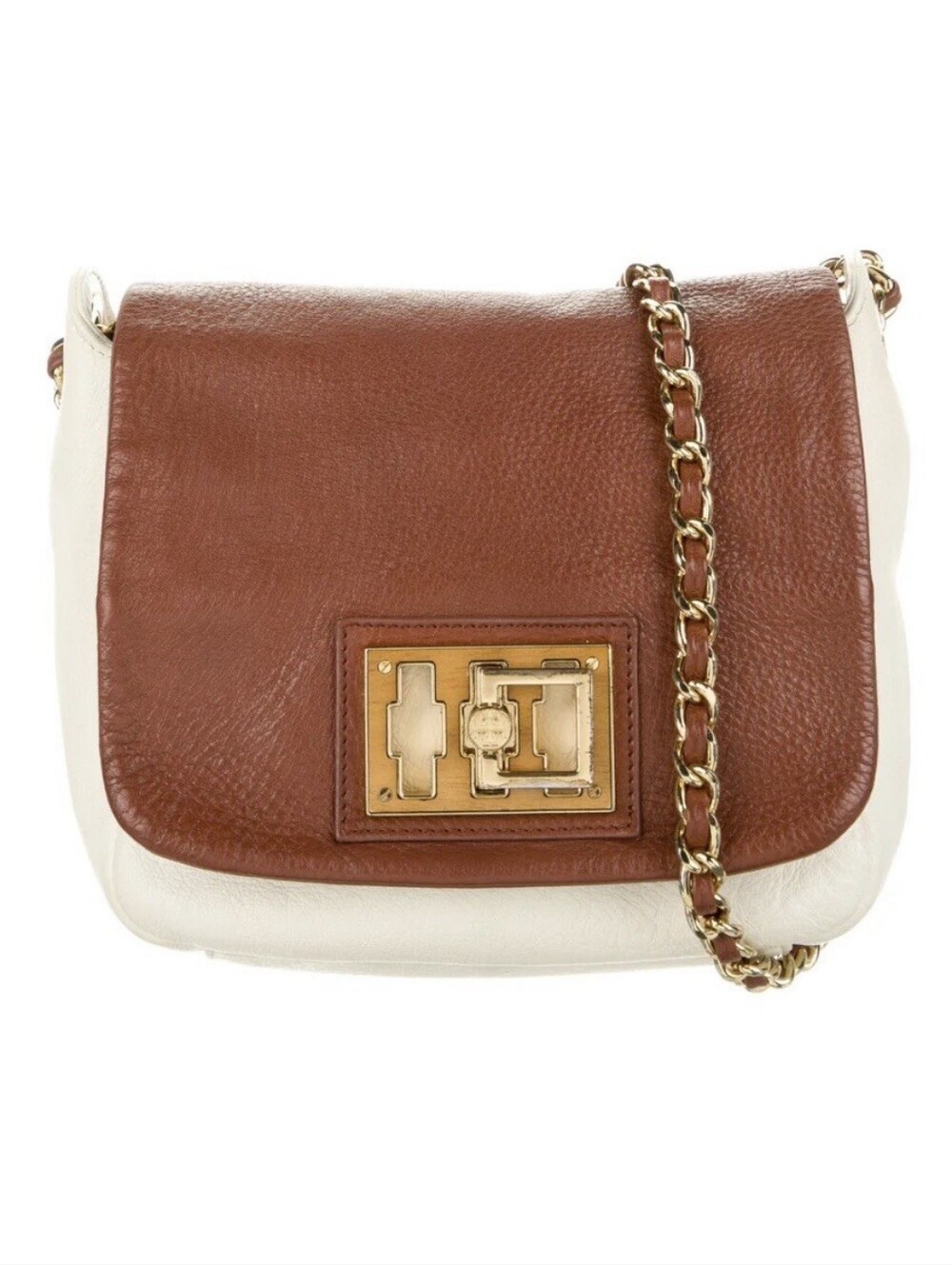 Tory Burch Turn-Lock 2-Way Chain Link Purse - Picture 1 of 12